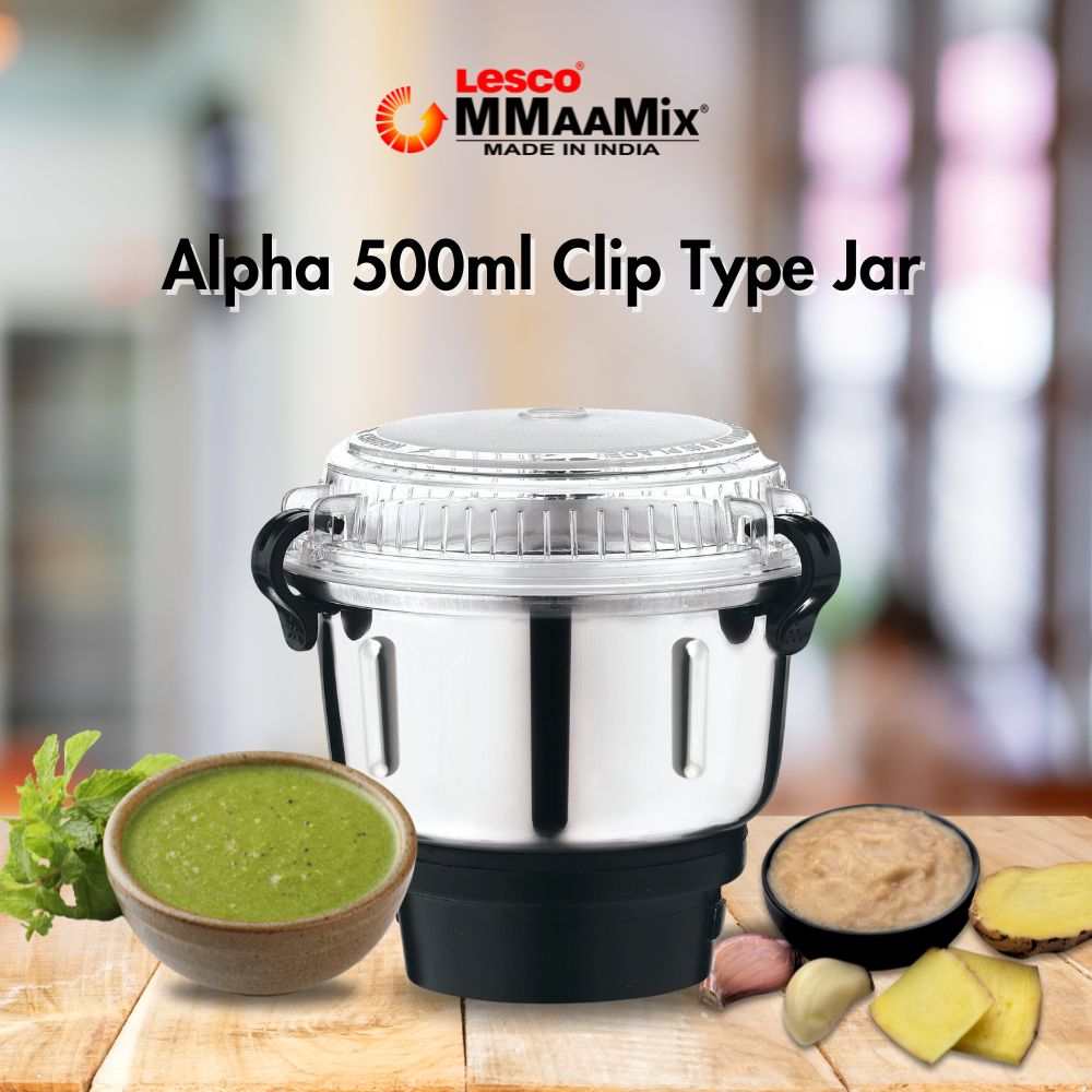 Aplha 500ml Clip Type Jar