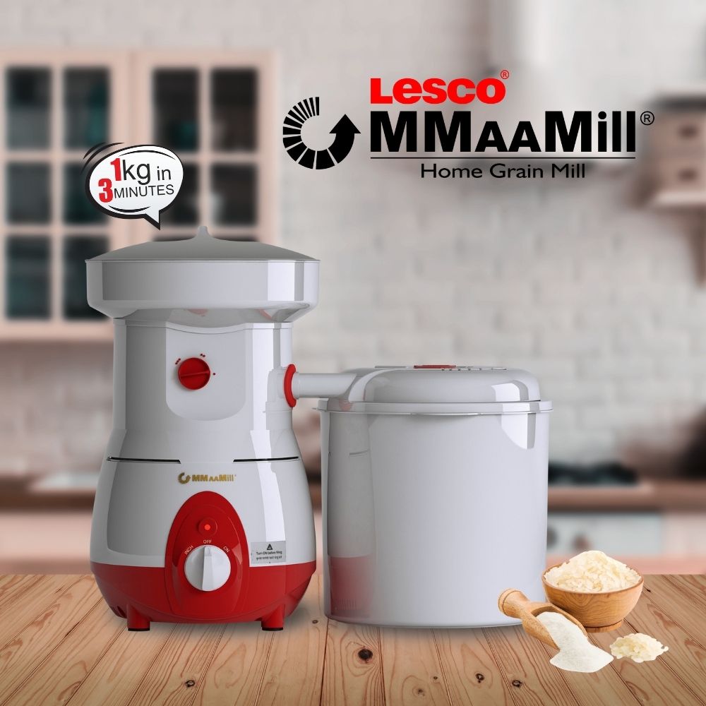 Mmaamill Multi Grain Home Mill 1250Watt (Indian 230V 5Amps)