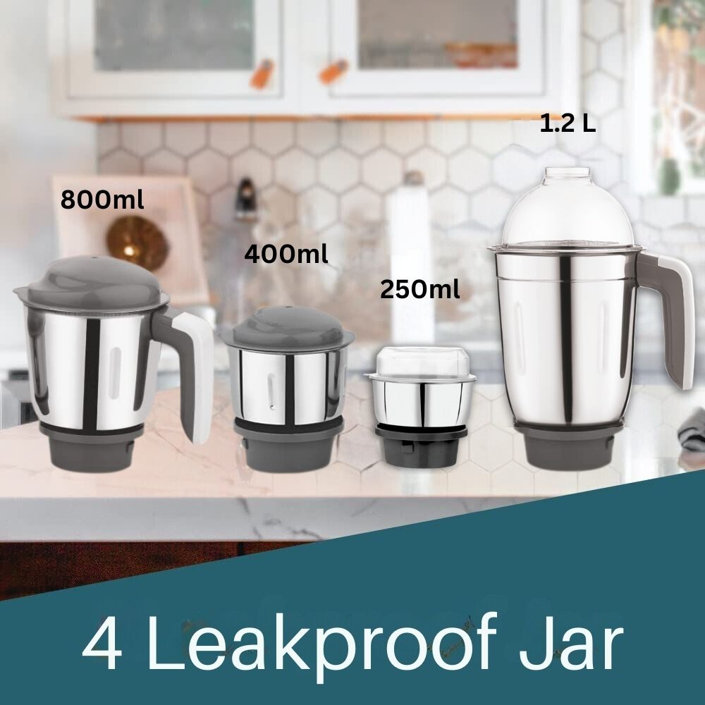 Lesco Mmaamix Eco 550 W Copper Motor Mixer Grinder with 250ml jar FREE