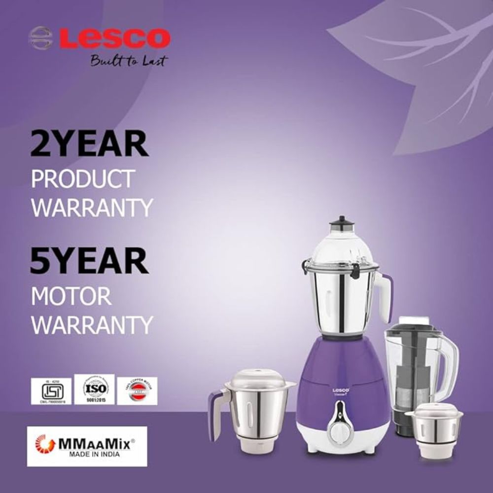 Blossom Pro 750w Mixer Grinder 4 Jar
