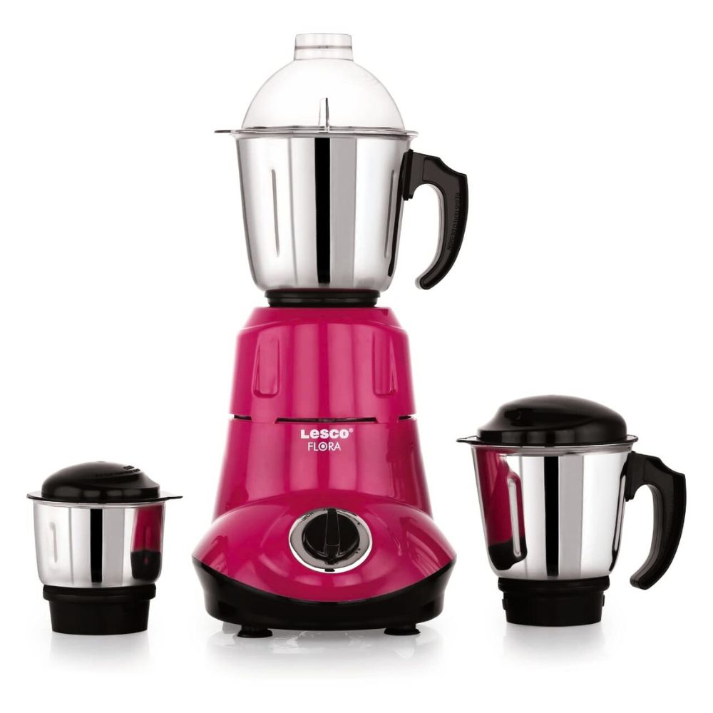 Flora 550 Watts Mixer Grinder 3 Jars