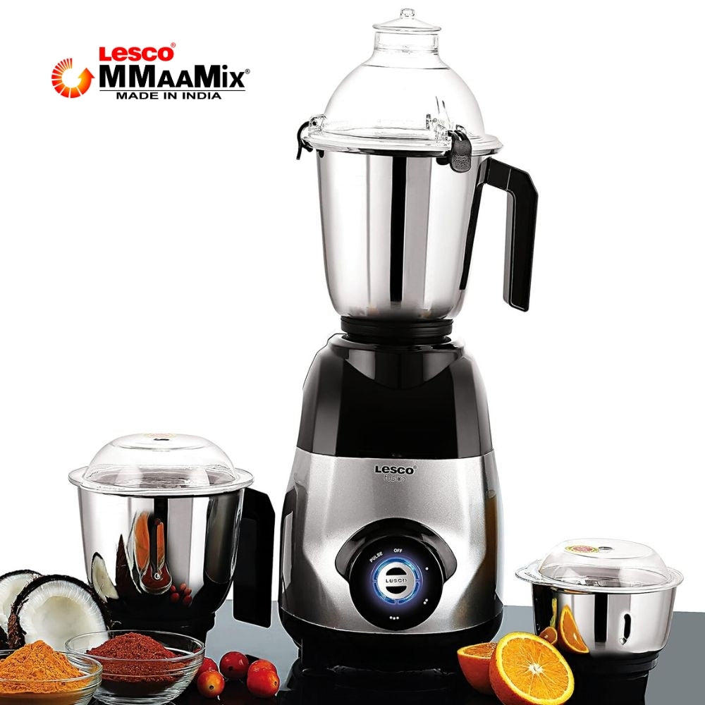 Fusion Sportz 750w Mixer Grinder 3 stainless Steel Jars