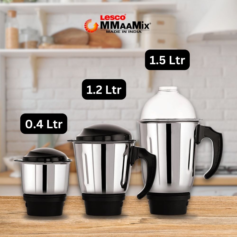 Fusion Sportz 750w Mixer Grinder 3 stainless Steel Jars