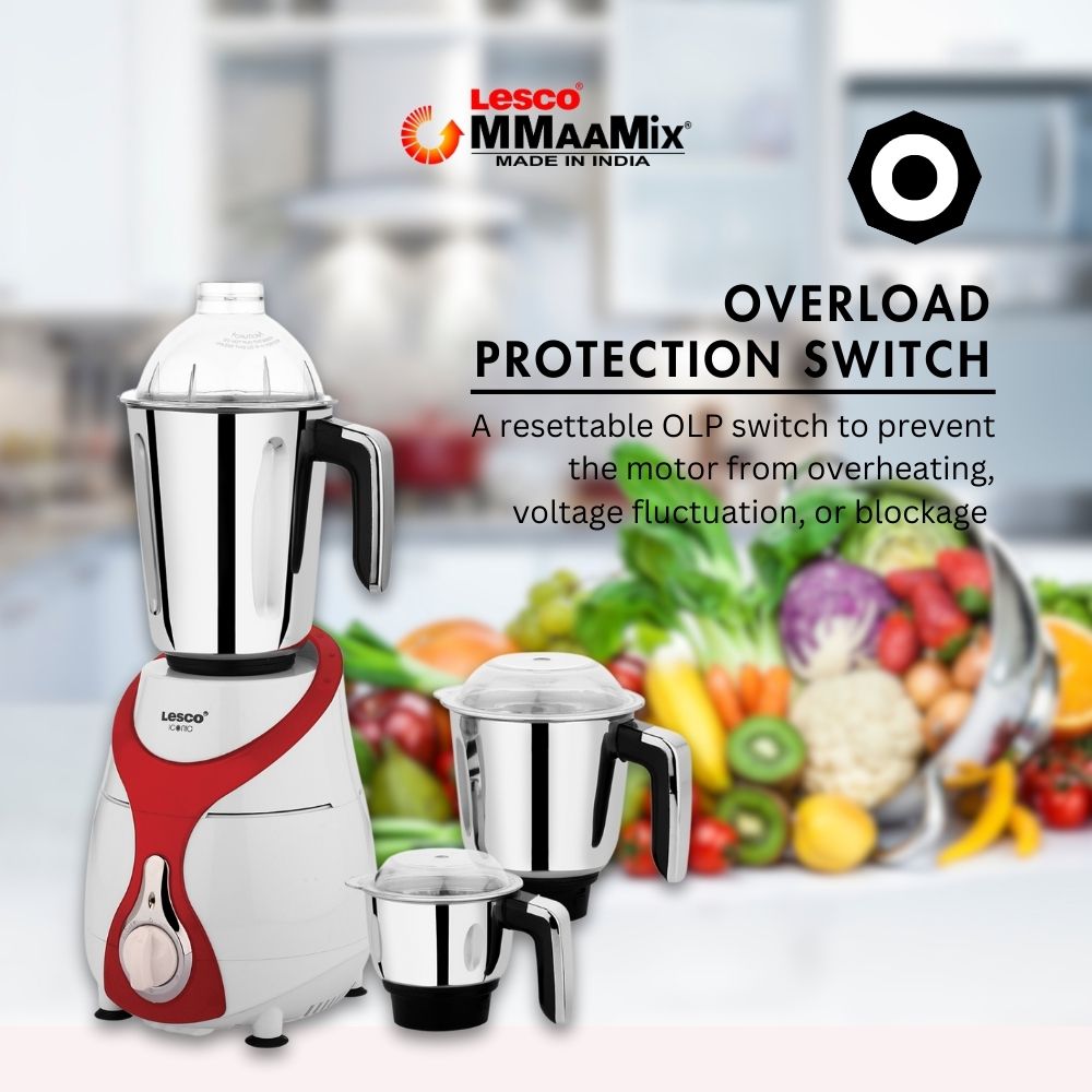 Iconic 1000w Mixer Grinder with 3 Jars