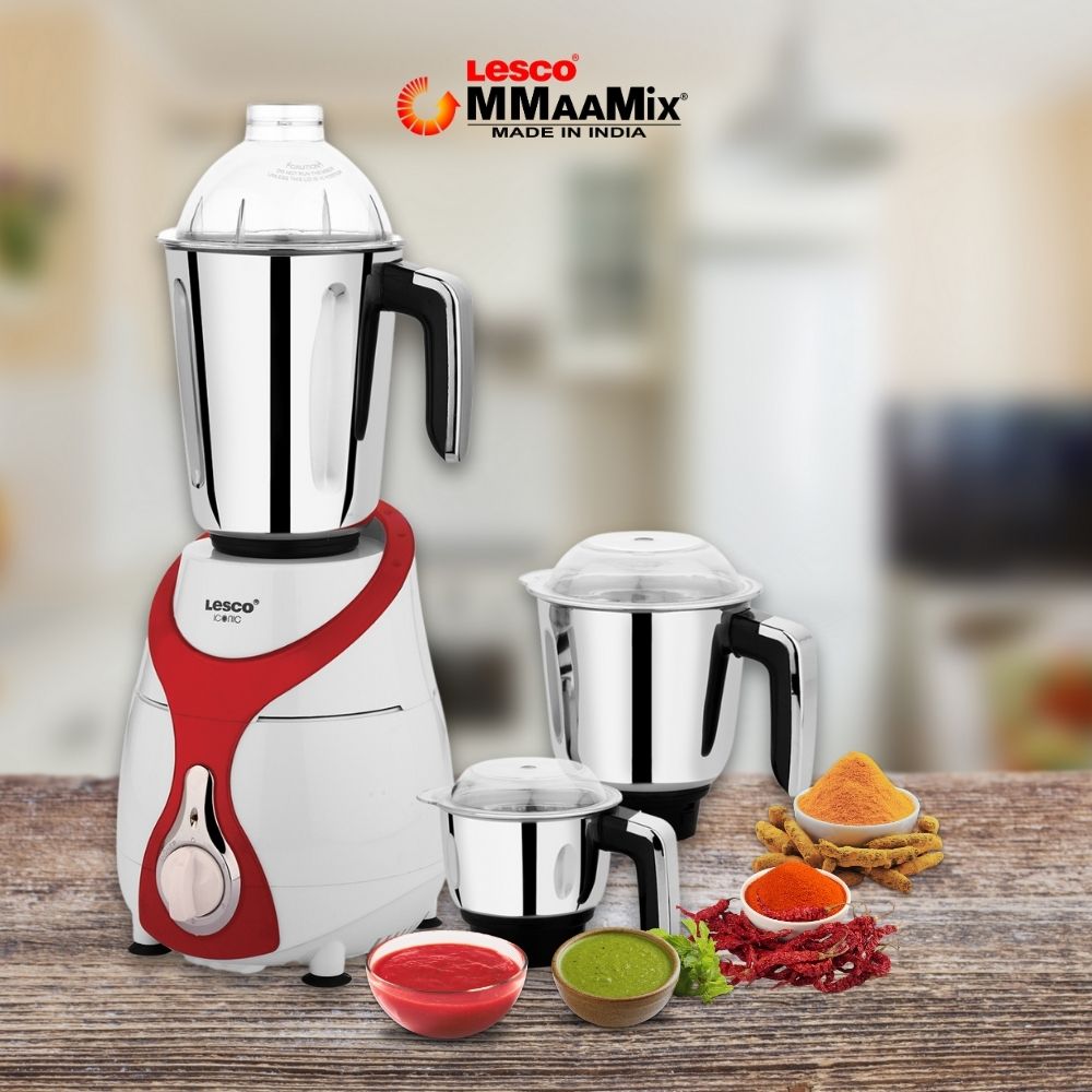 Iconic 1000w Mixer Grinder with 3 Jars