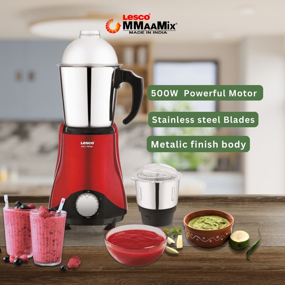 Lesco MMaaVita 500W Mini mixer (Red)