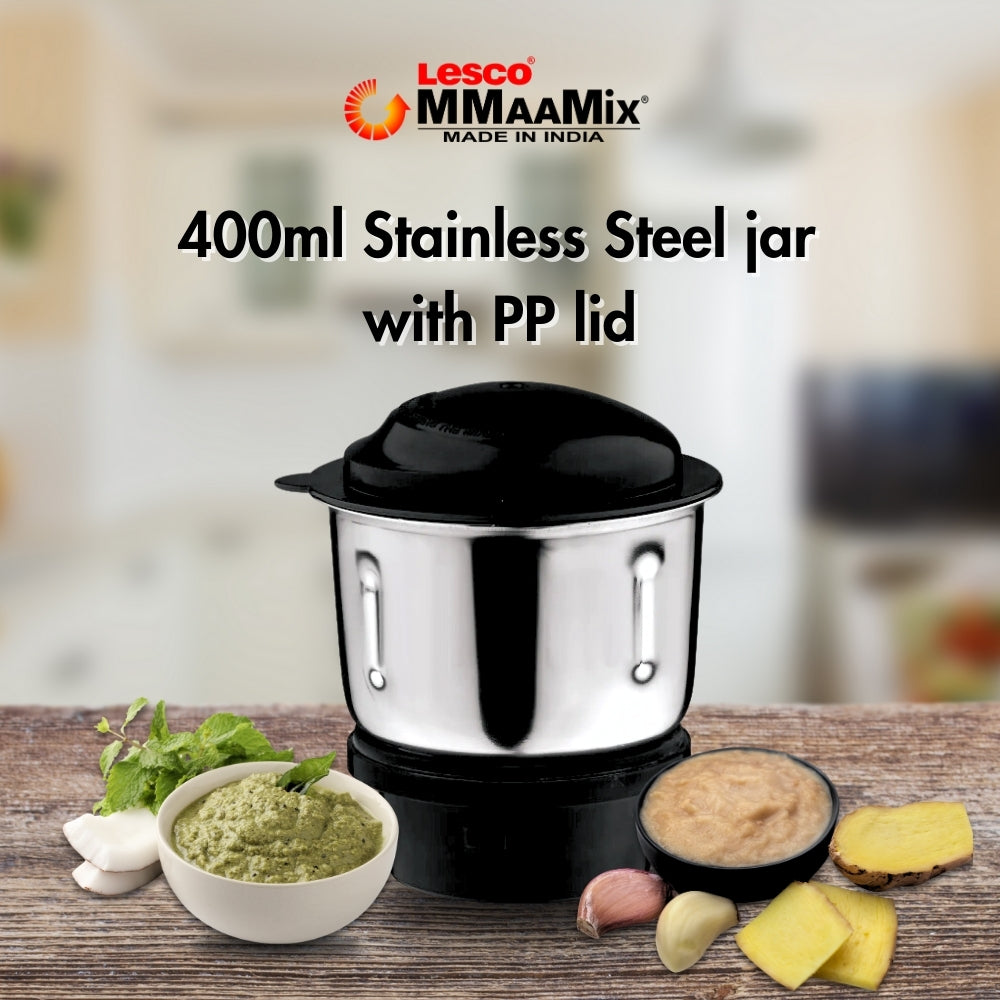 Multi Grinder 400ml Jar With Grey Pp Lid