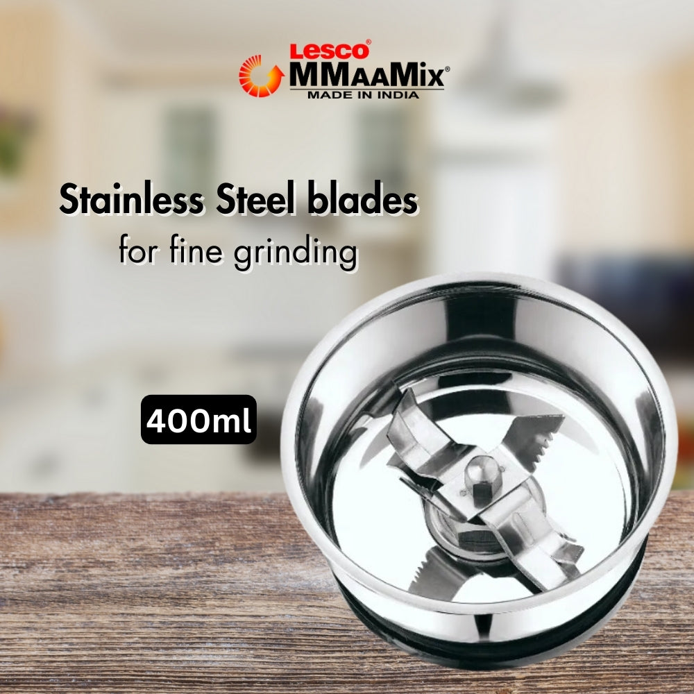 Multi Grinder 400ml Jar With Grey Pp Lid