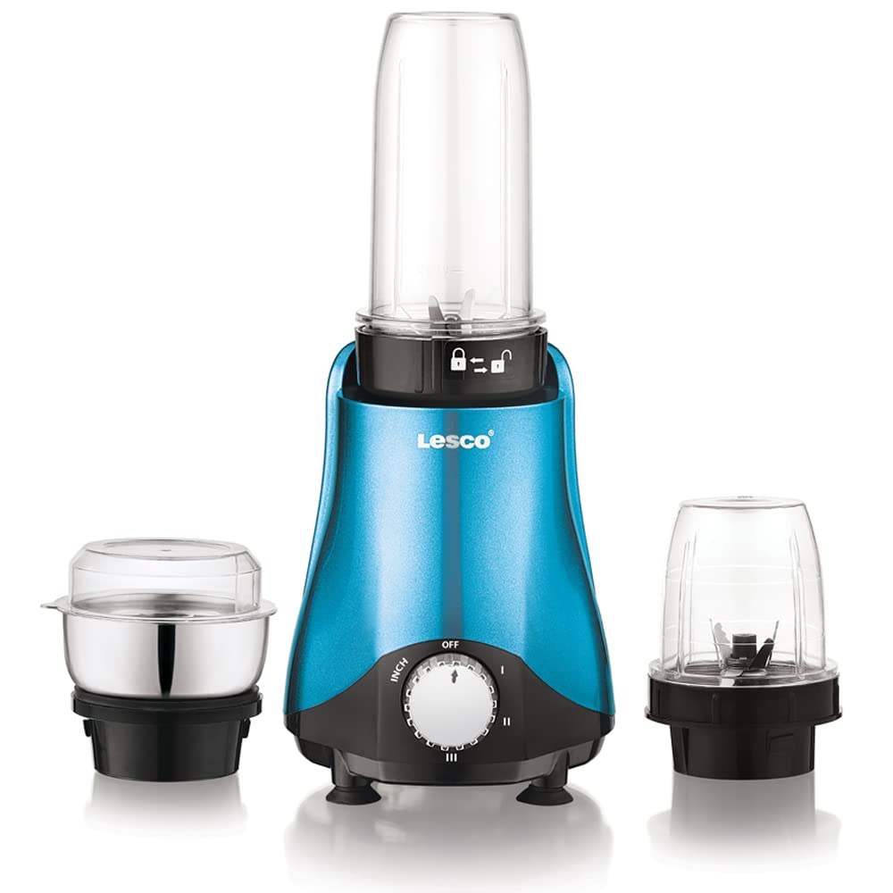 Lesco MMaaVita 500W Nutribooster Bullet Mixer Grinder(Blue)