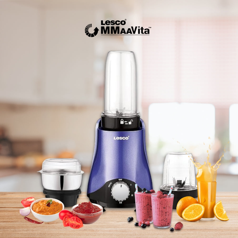 Lesco MMaaVita 500W Nutribooster Bullet Mixer Grinder (Lavender)