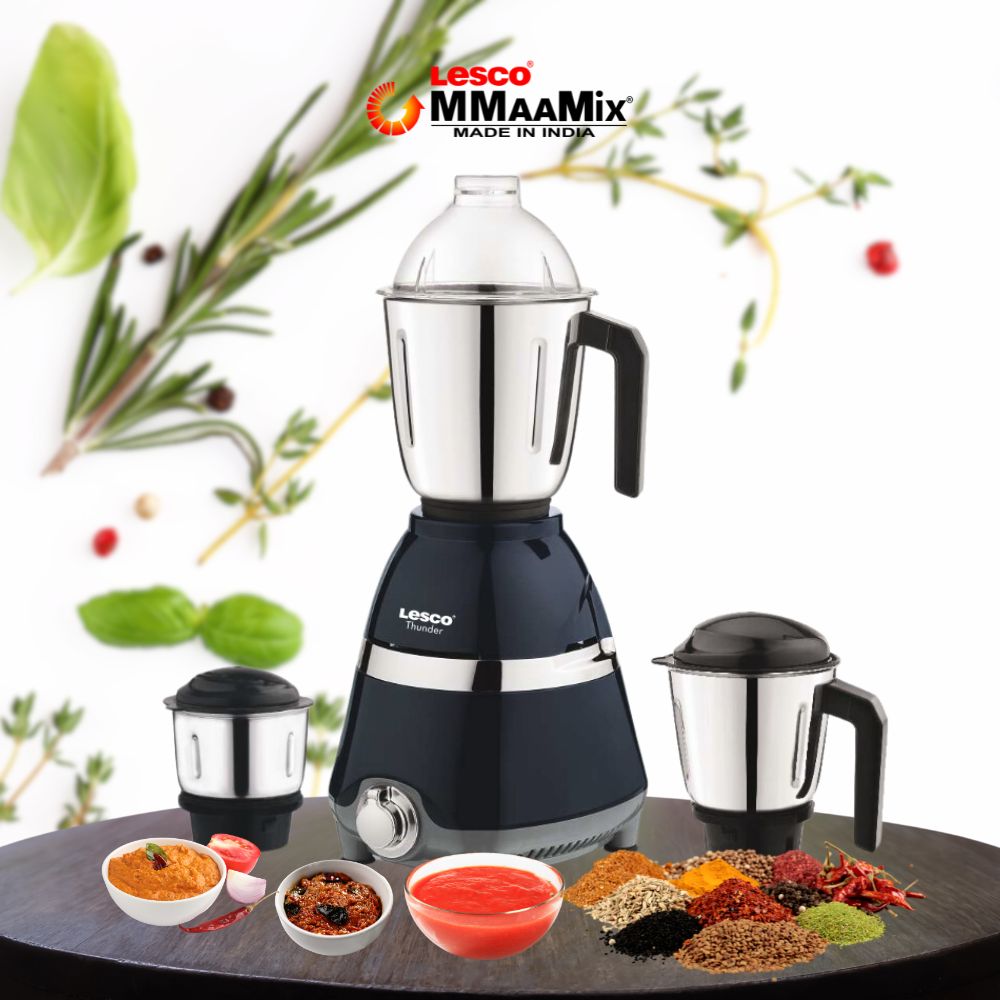Lesco Thunder Mixer Grinder 750w with 3 Jars