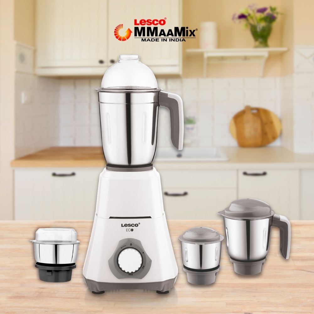 Lesco Mmaamix Eco 550 W Copper Motor Mixer Grinder with 250ml jar FREE