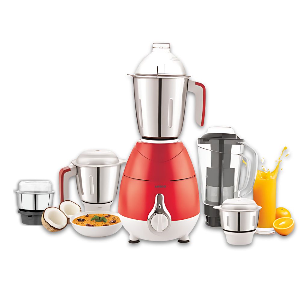 Blossom Pro 750w Mixer Grinder 4 Jar with 250ml (1 unit) jar free