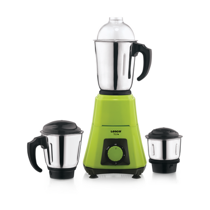 Stylo Mixer Grinder 550 Watts 3 Jars - Green