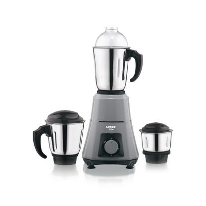 Stylo Mixer Grinder 550 Watts 3 Jars Grey