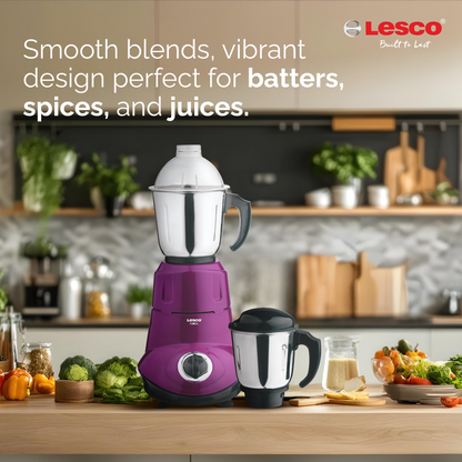 Flora 550 Watts Mixer Grinder 3 Jars