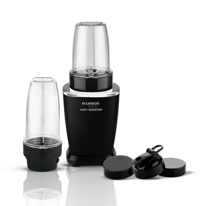BABY BOOSTER 500 WATTS WITH 2 PC BULLET JARS COPPER MOTOR (Black)