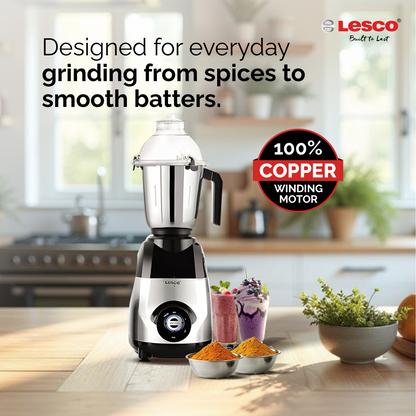 Fusion Sportz 750w Mixer Grinder 3 stainless Steel Jars