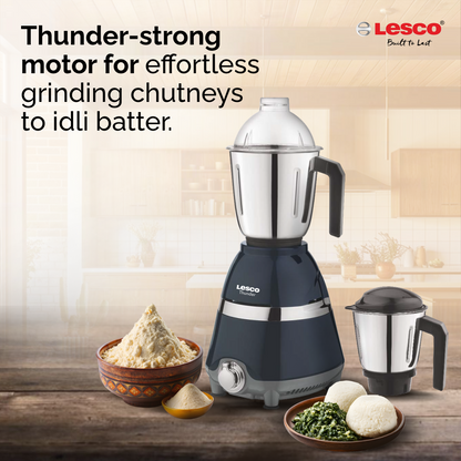 Lesco Thunder Mixer Grinder 750w with 3 Jars