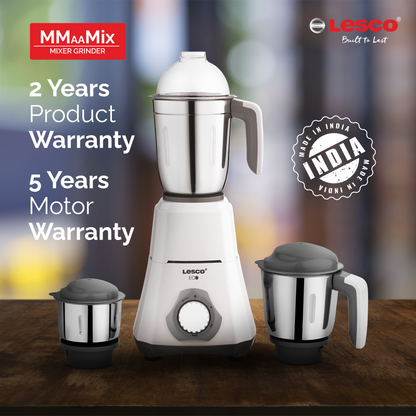 Lesco Mmaamix Eco 550 W Copper Motor Mixer Grinder