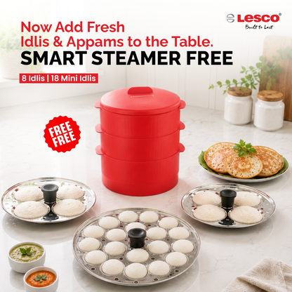 Fusion Sports Pro 750w Mixer Grinder 4 Jar with free Smart Steamer