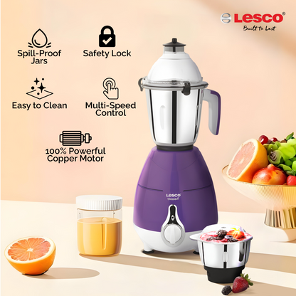 Blossom 750 Watts Mixer Grinder with 3 Jars