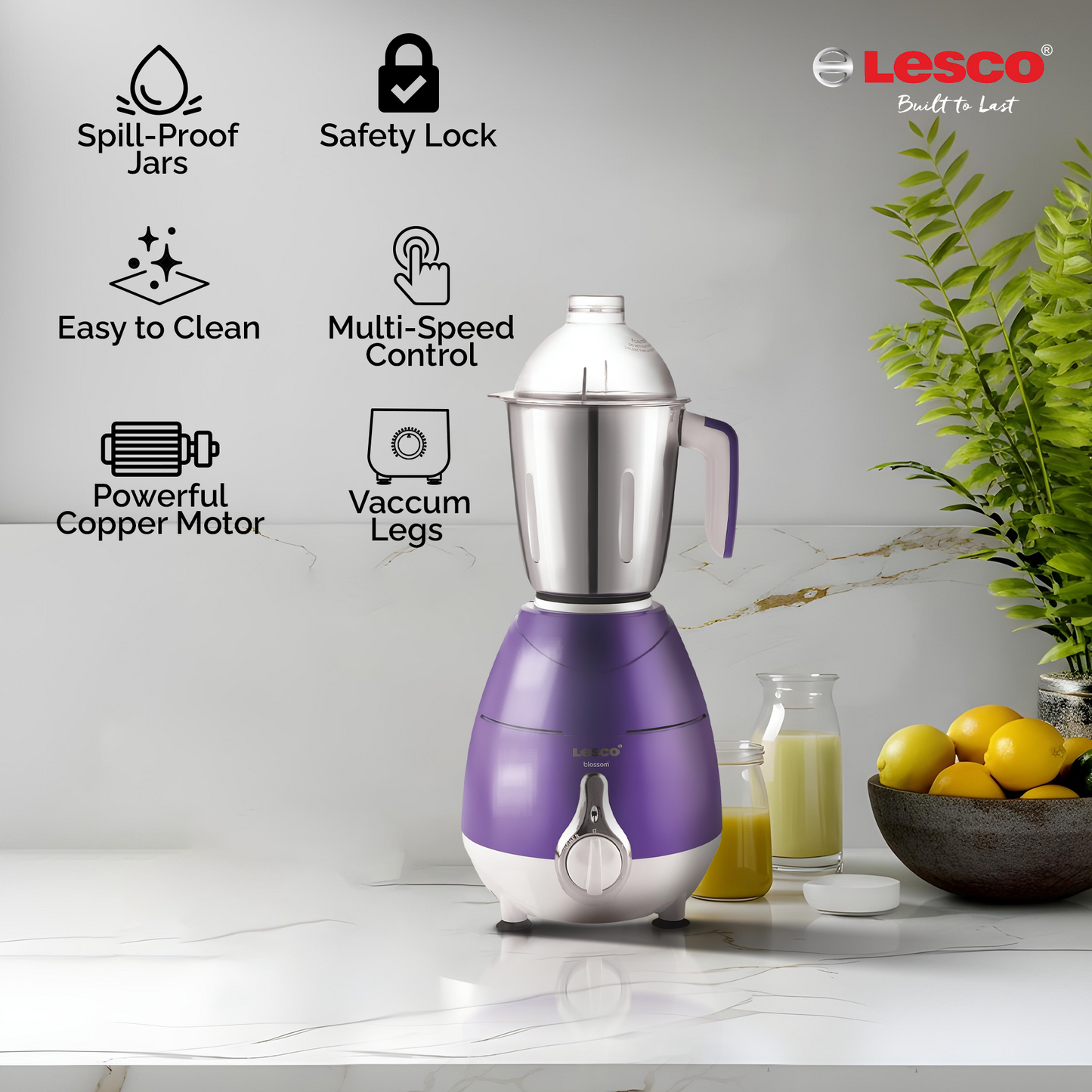 Blossom Pro 750w Mixer Grinder 4 Jar