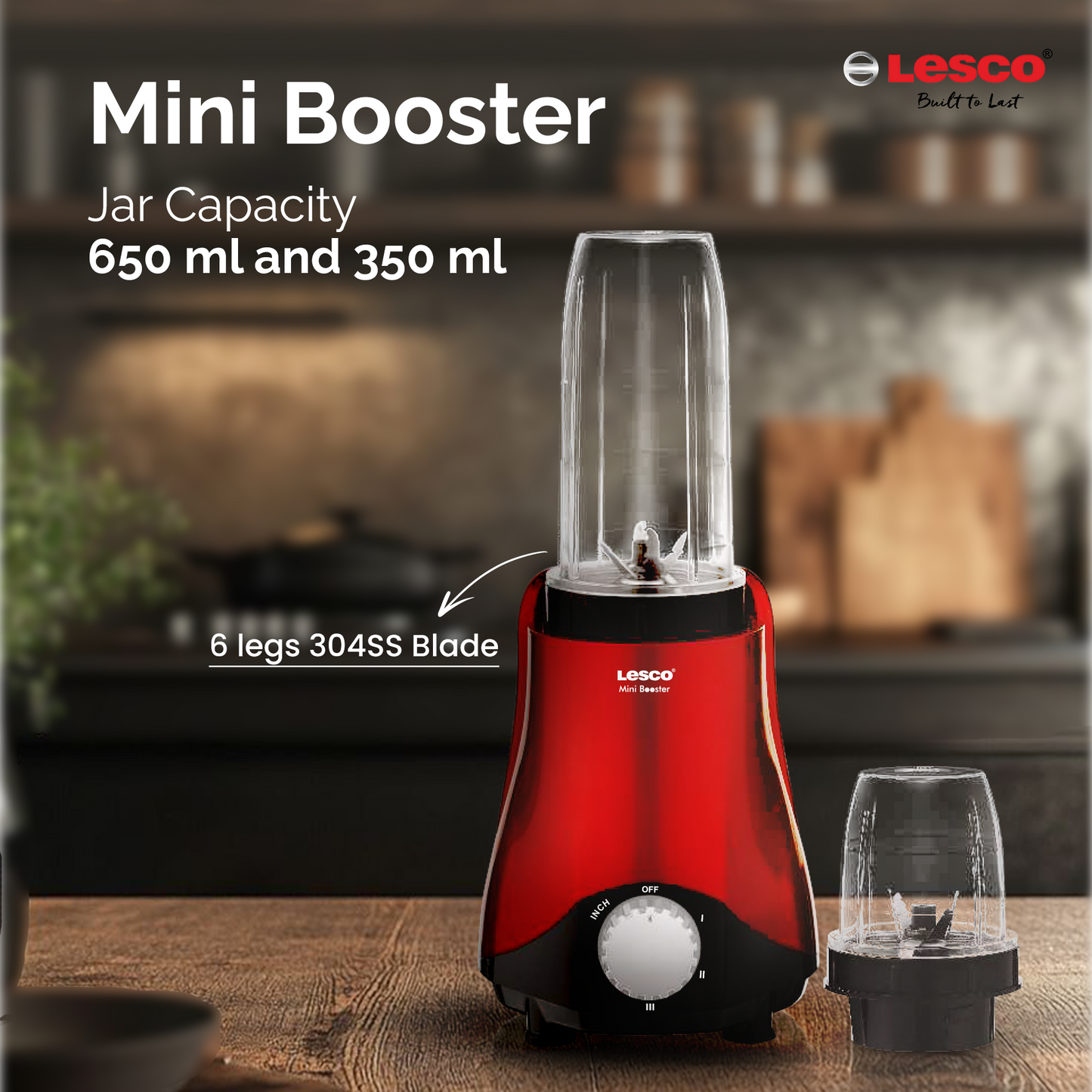Lesco MMaaVita Mini Booster 500W (Red)