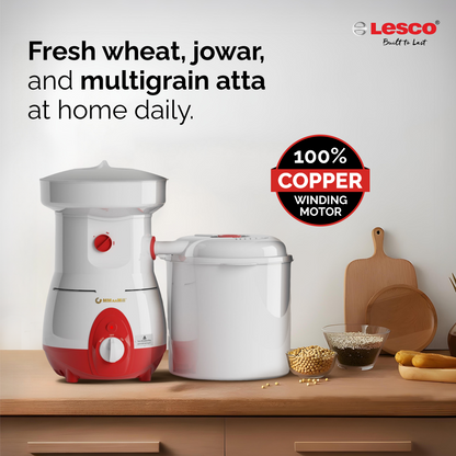 Mmaamill Multi Grain Home Mill 1250Watt (Indian 230V 5Amps)