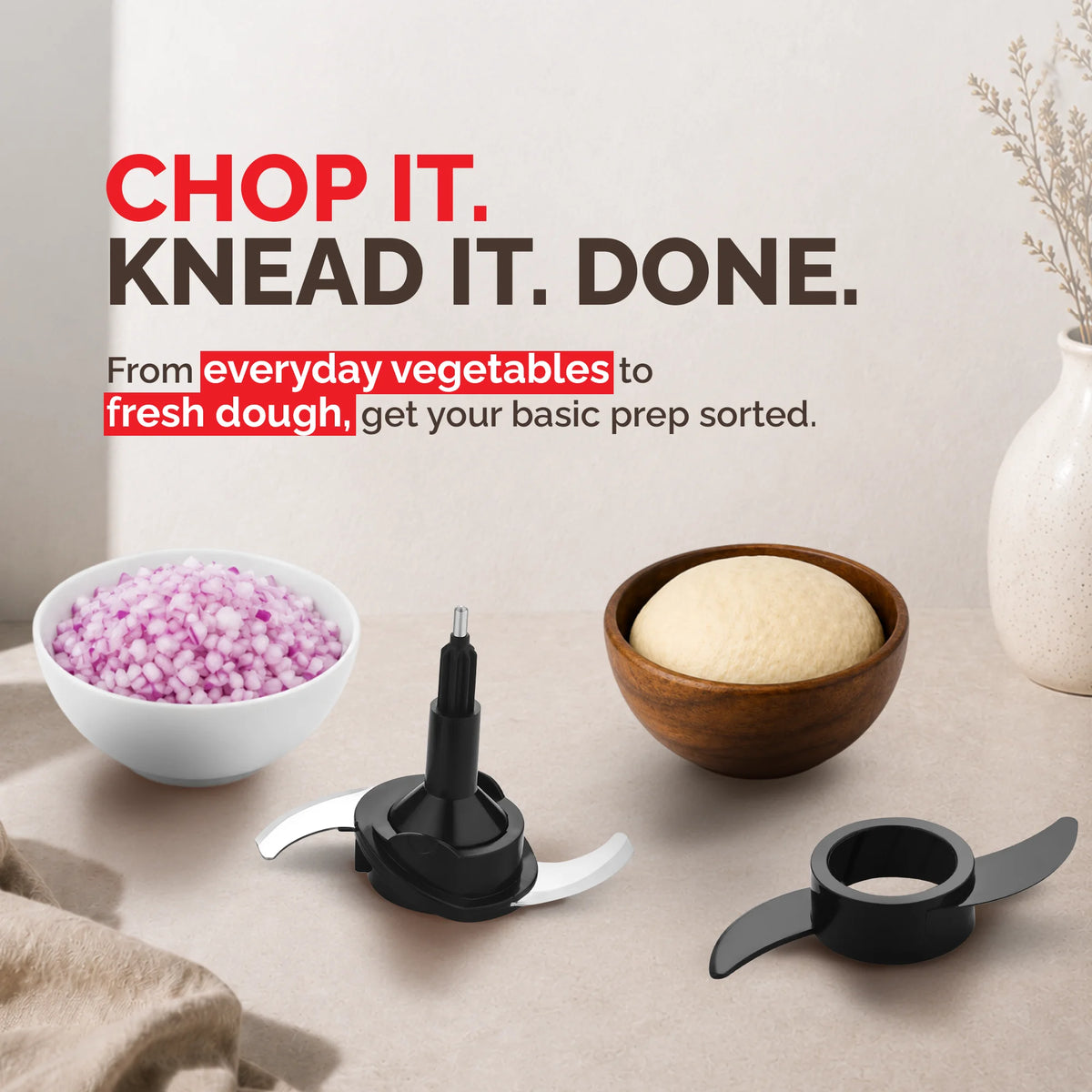 Lesco 5 In 1 Food Processor Attachments