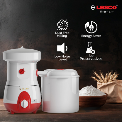 Mmaamill Multi Grain Home Mill 1250Watt (Indian 230V 5Amps)