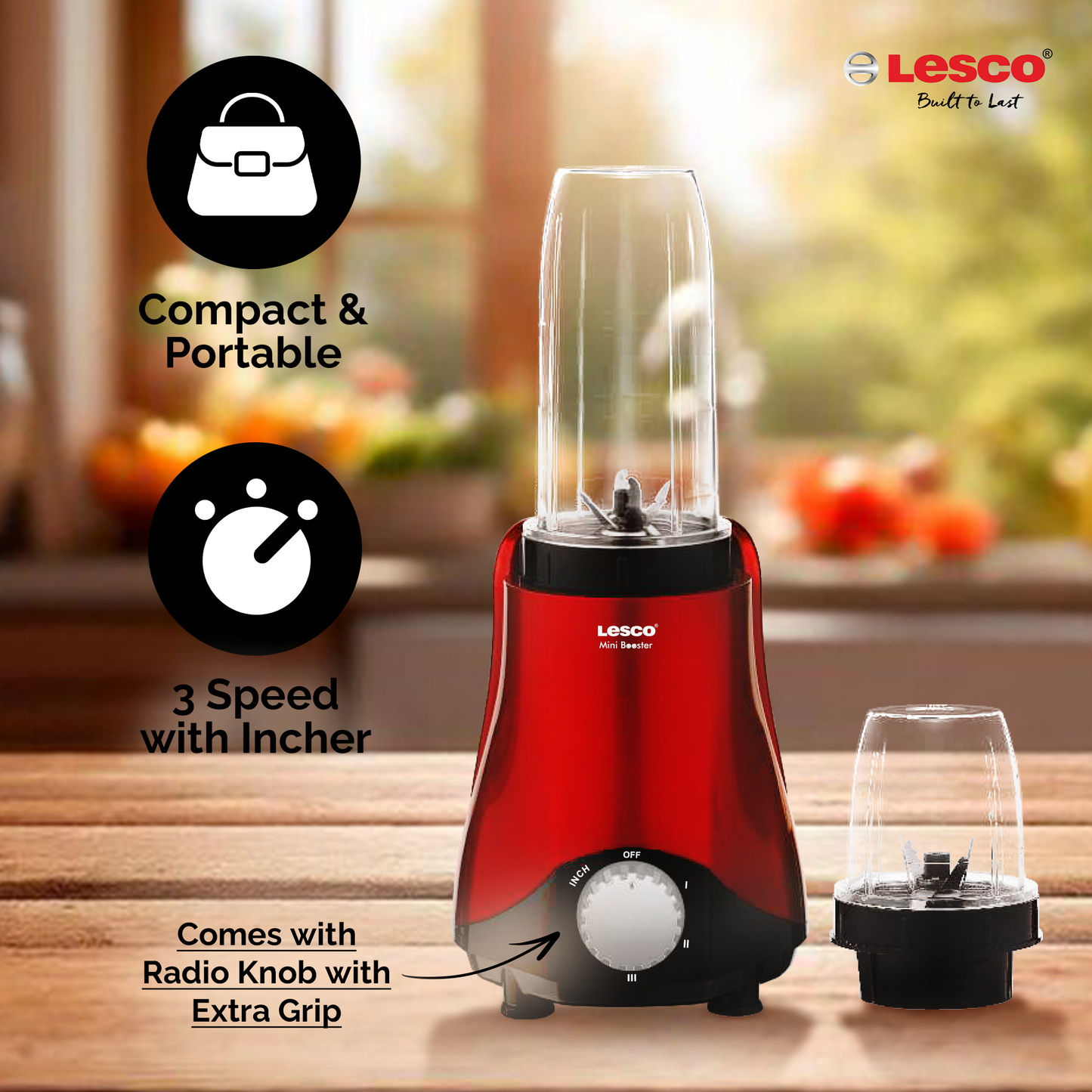 Lesco MMaaVita Mini Booster 500W (Red)
