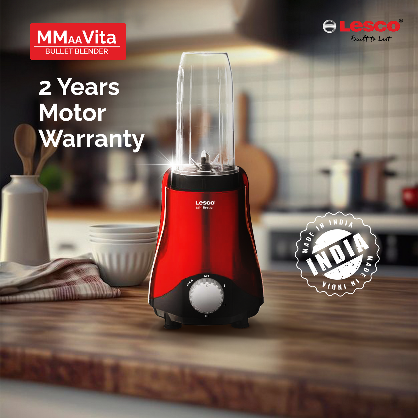 Lesco MMaaVita Mini Booster 500W (Red)